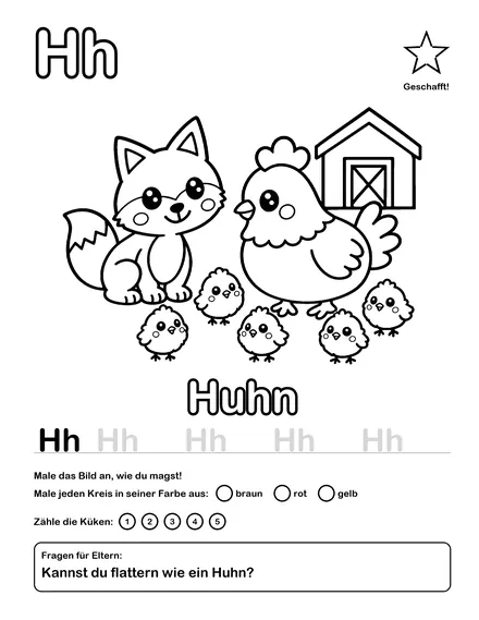 H · Huhn