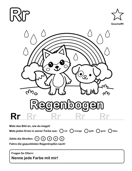 R · Regenbogen