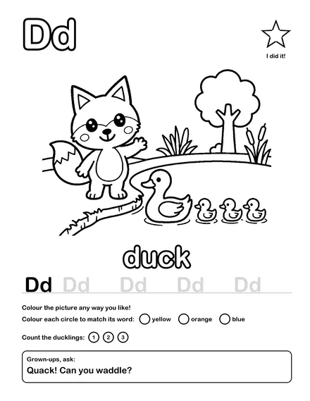 D · duck