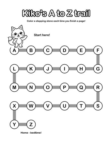 Kiko's A to Z trail